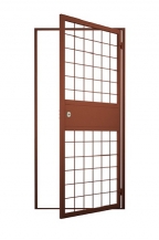 Дверь решетчатая металлическая  ДР01 - двери решетки от завода
