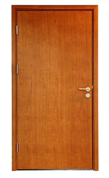 Дверь деревянная противопожарная МДФ глухая однопольная ДДПГ 01 EI30 - Гефест