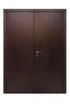 Дверь входная металлическая двупольная типа ДМУ02 размер 1400х2100 - от завода дверей в Москве